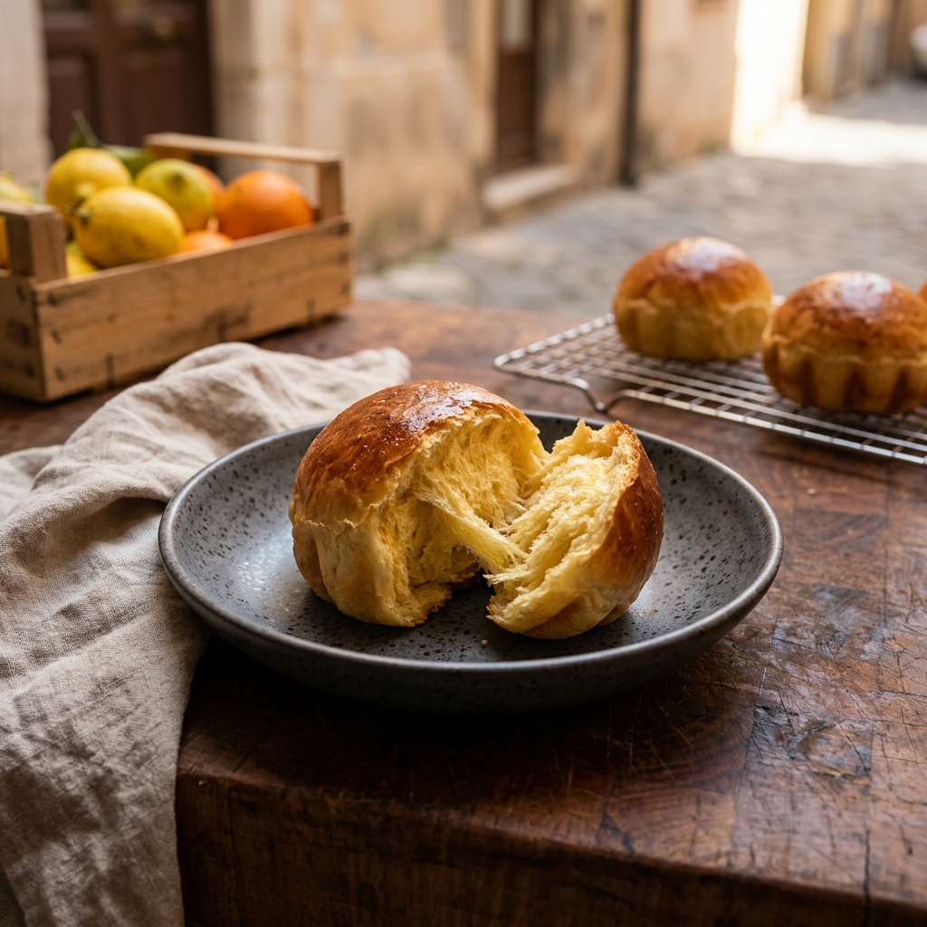 Brioche-rullar