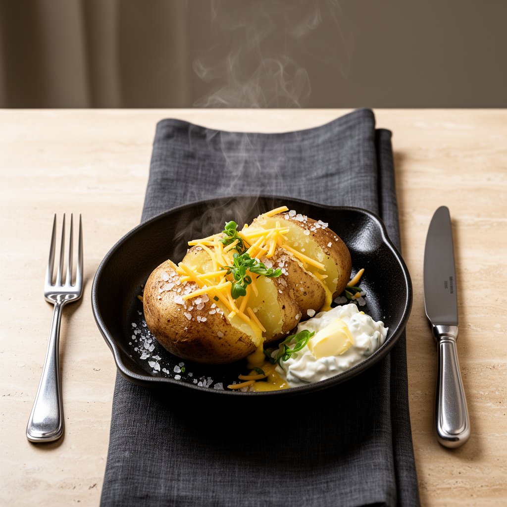 Bakad potatis i ugn