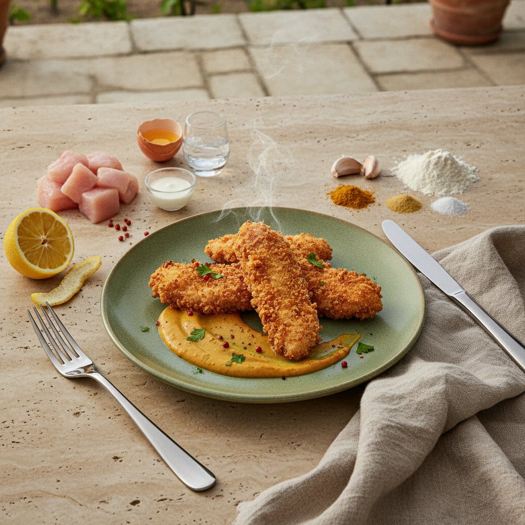 Extra krispiga kycklingtenders