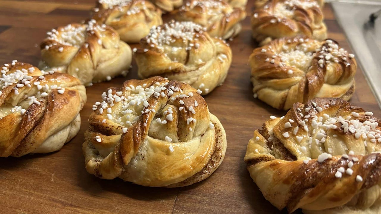 Jimmy’s kanelbullar med Tangzhong
