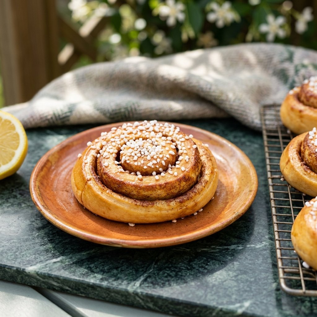 Saigonkanelbullar med Bourbon-vanilj