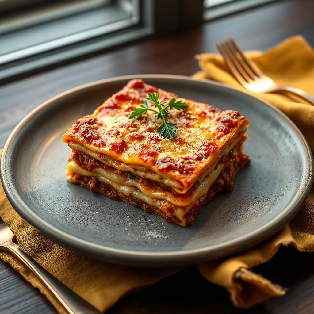 Klassisk Köttfärslasagne
