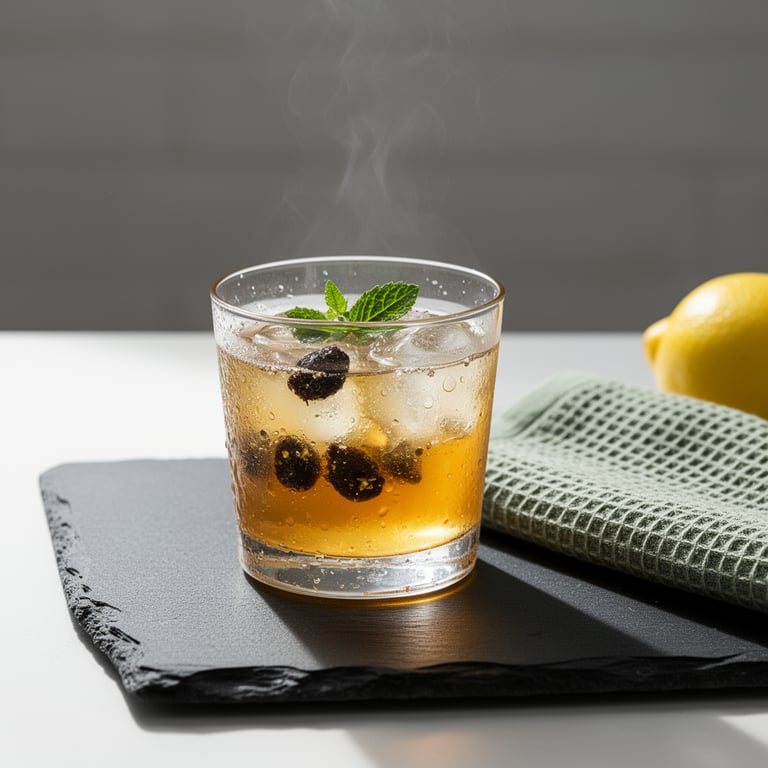 Hemjäst mjöd på ljunghonung med mjödört, citron och russin