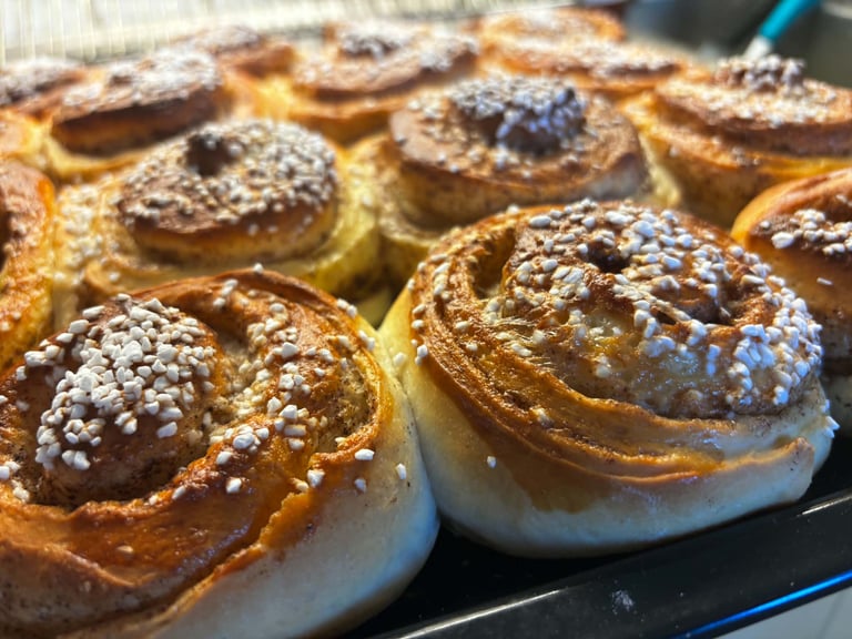Jimmy’s kanelbullar med Tangzhong