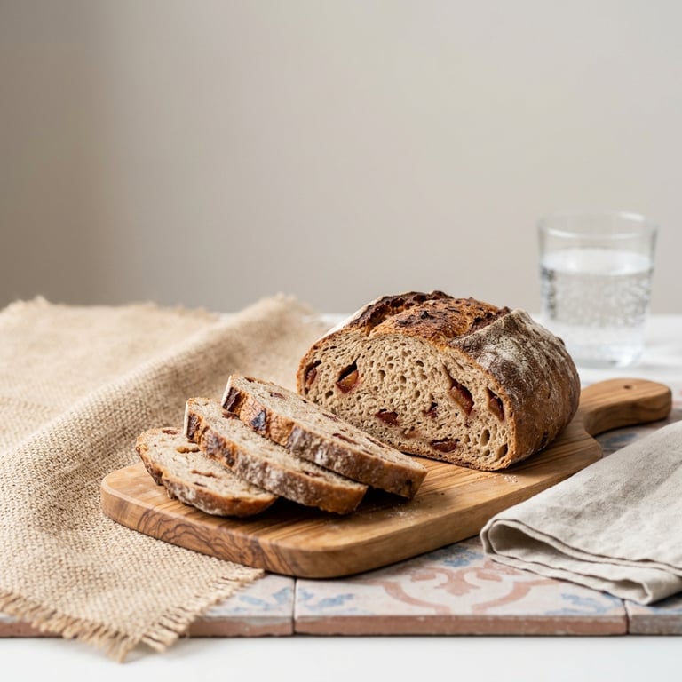 Plommonlimpa med Grahamsmjöl och Kanel