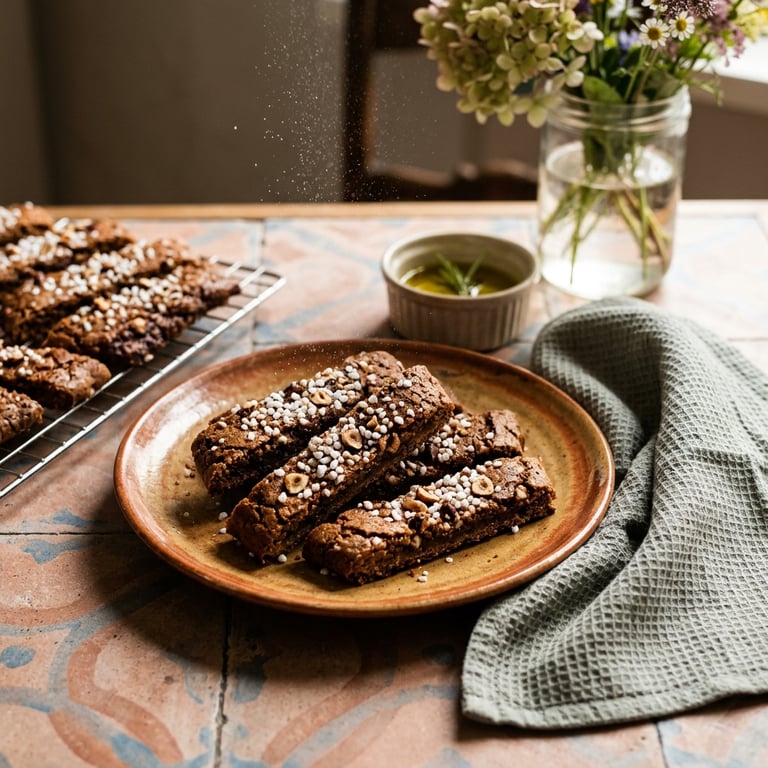 Sirapssnittar med Kanel och Rostad Hasselnöt
