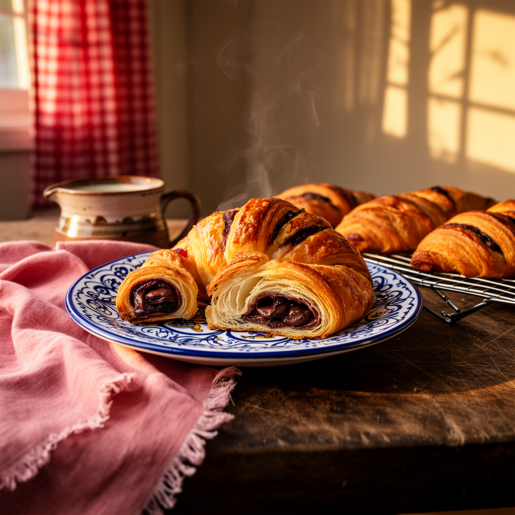 Chokladcroissanter