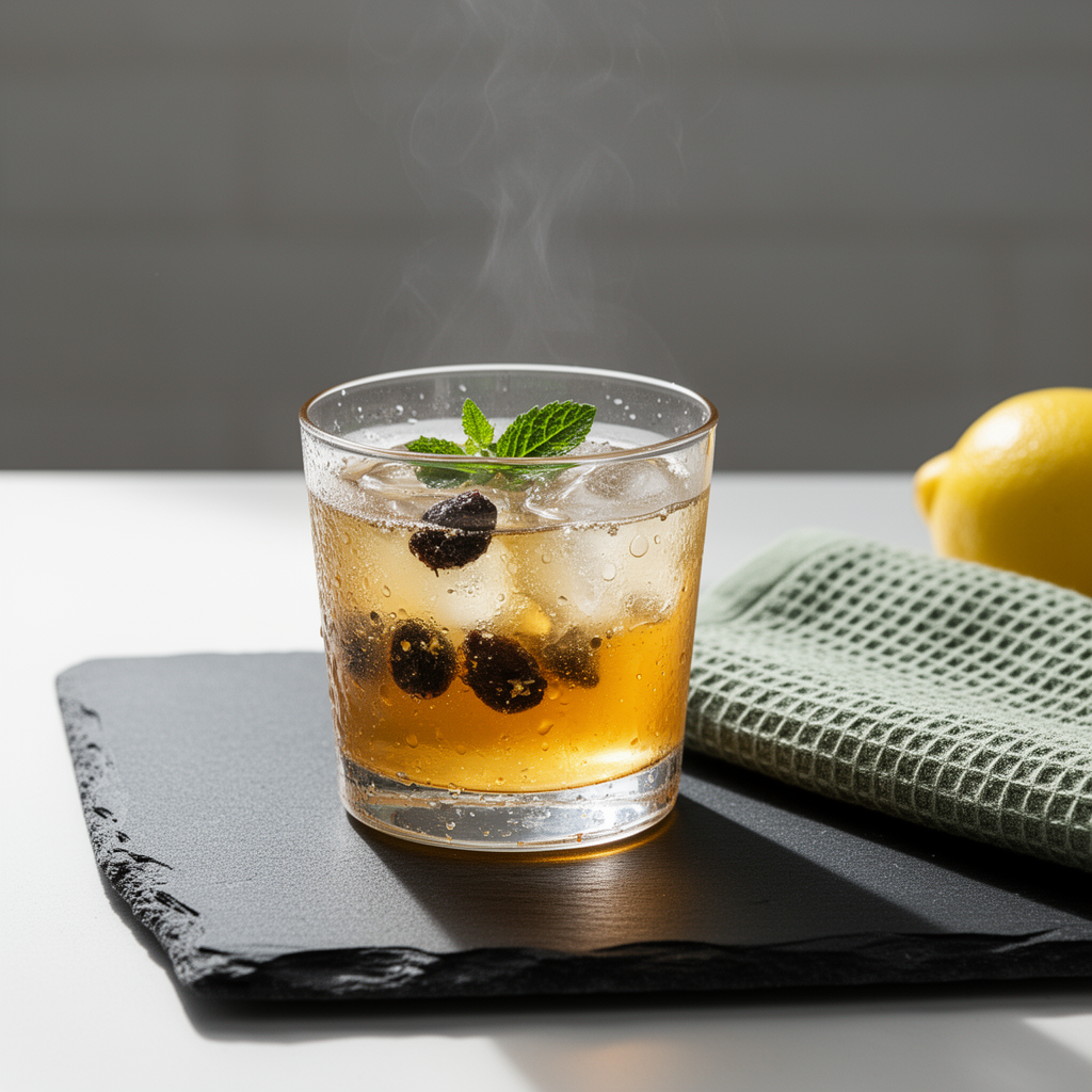 Hemjäst mjöd på ljunghonung med mjödört, citron och russin
