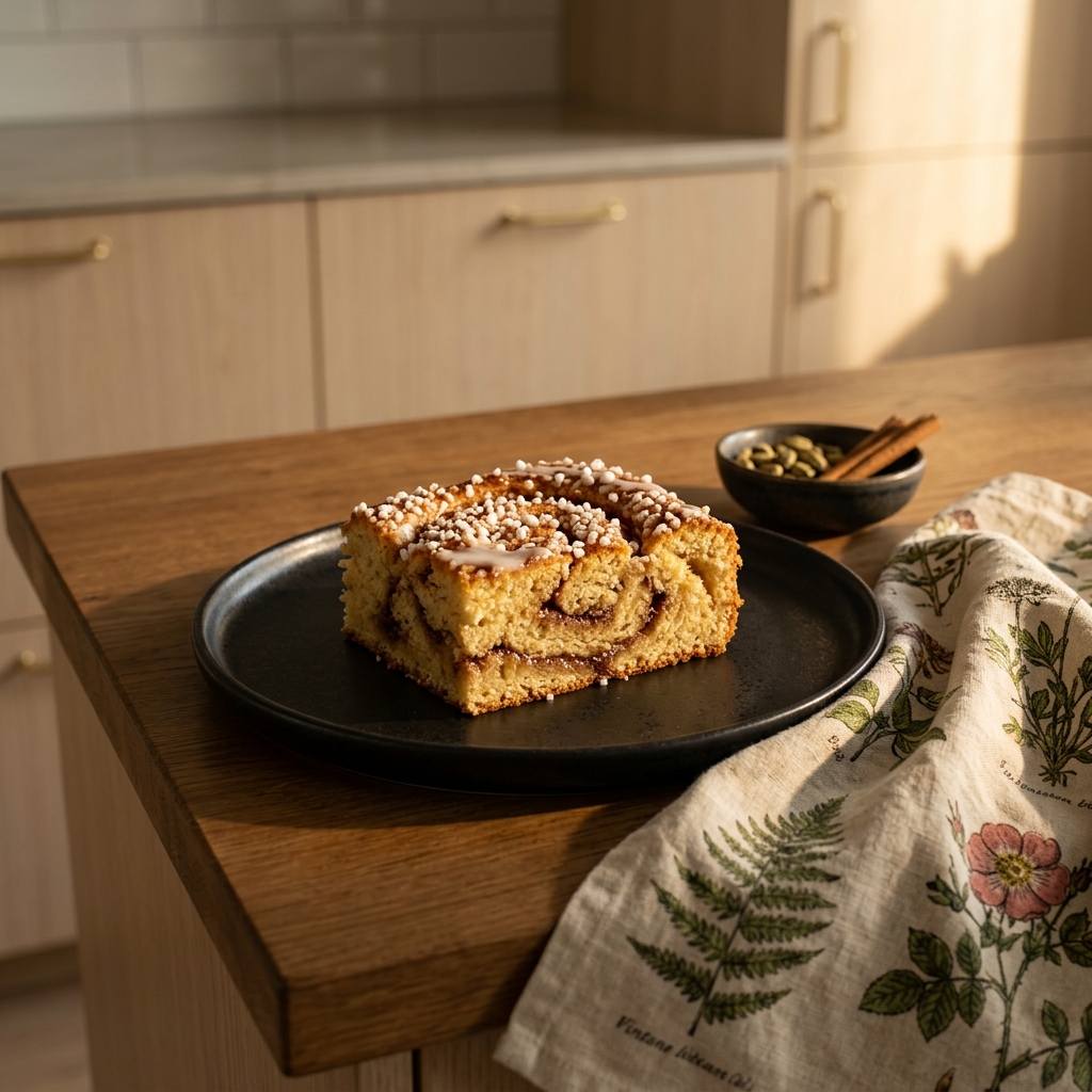 Kanelbullar i långpanna