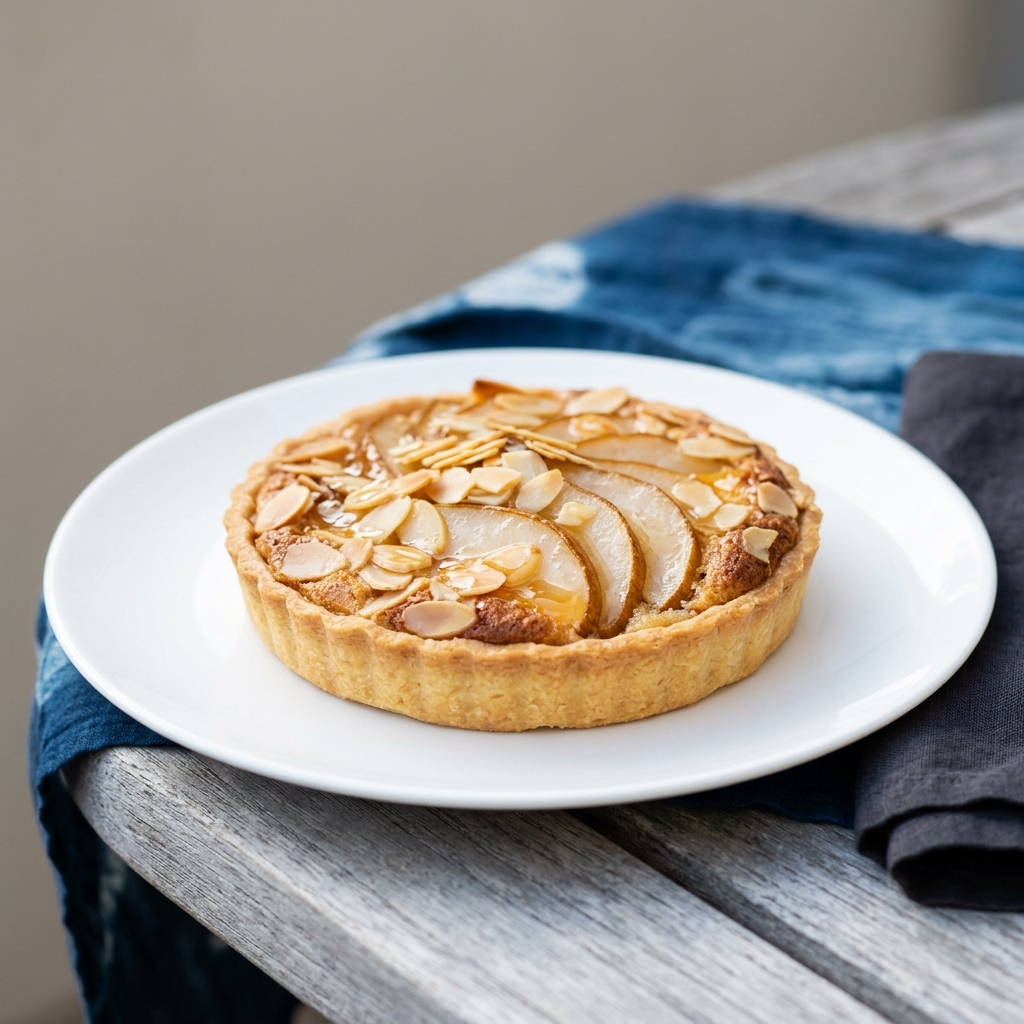 Pärontartelletter med kardemummafrangipane