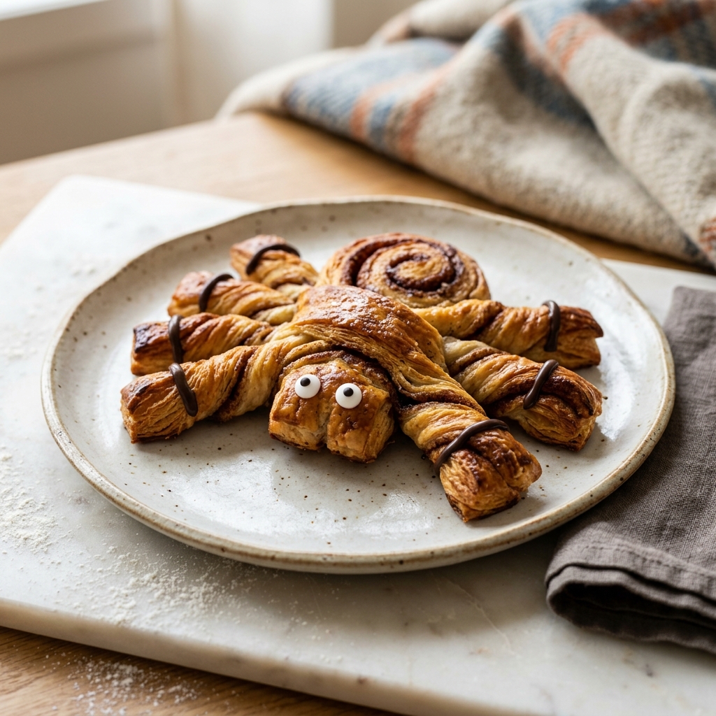 Spindel-wienerbröd med kanel och kardemumma